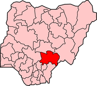 Map of Benue State