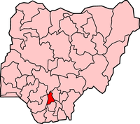 Map of Anambra State