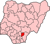 Map of Ebonyi State