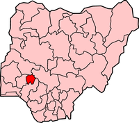 Map of Ekiti State