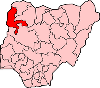 Map of Kebbi State