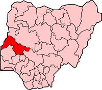Map of Kwara State